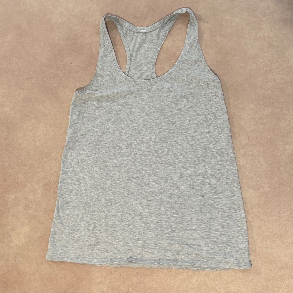 Lululemon Gray Racerback Tank • Gray